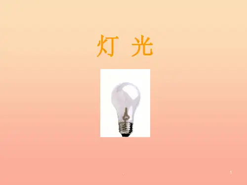 六年级语文下册 11.灯光教学课件 新人教版