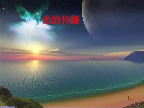 最新沪科版八年级物理上册 4.1 光的传播 PPT课件4