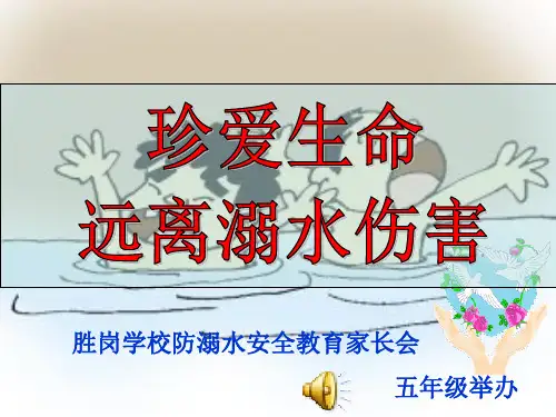 《预防溺水家长会》ppt课件