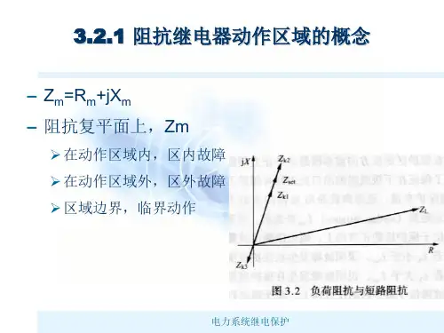 阻抗继电器及其动作特性共20页文档