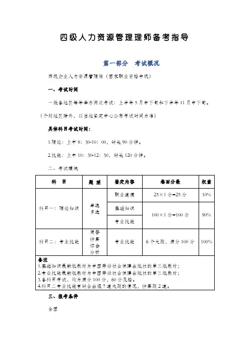 【四级】人力资源管理师考试报考条件指导：常用公式+答题诀窍