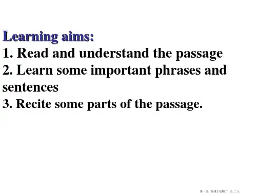 外研版必修2module5-reading