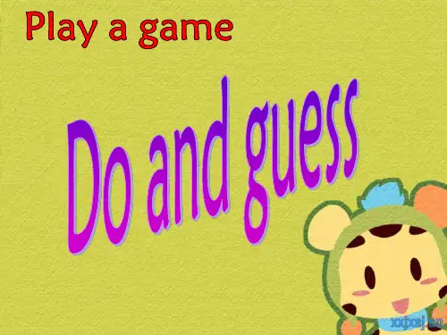 新冀教版六年级英语下册《Unit 1 Sports  Lesson 6 A Famous Football Player》课件_23