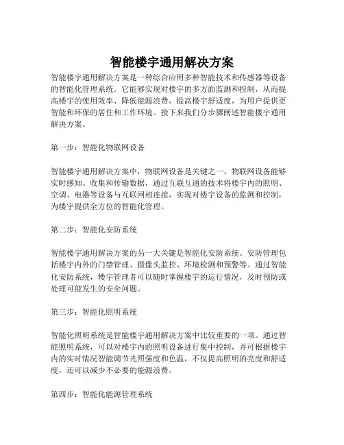 2023-智能楼宇通用解决方案-1