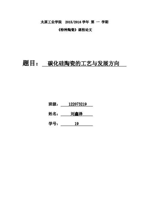 碳化硅陶瓷