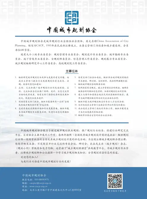 中国城市规划协会