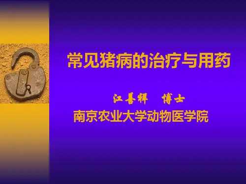 常见猪病的治疗与用药