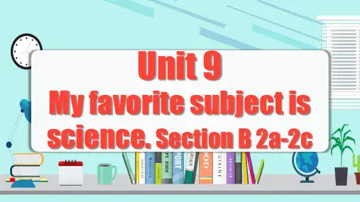 Unit 9 (Section B 2a-2c) 七年级英语上册(人教新目标Go for it!)