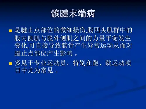 髌腱末端病