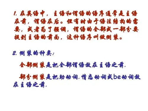 高考英语倒装1(PPT)3-3