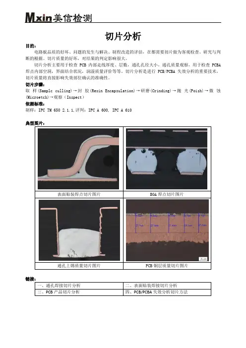 切片分析