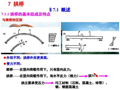 7 拱桥构造设计