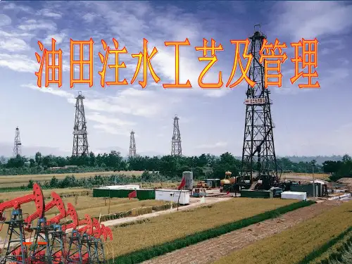 油田注水工艺及原理  ppt课件