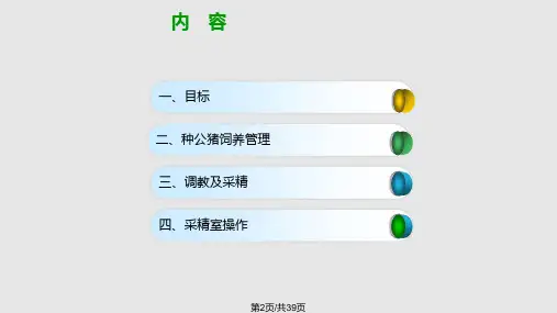 规范化管理种公猪和采精室管理