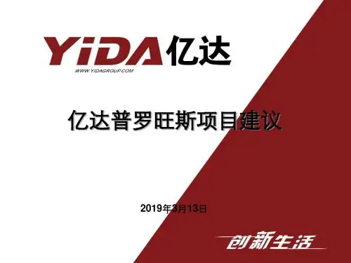 大连房地产市场高档的项目建议书-PPT课件