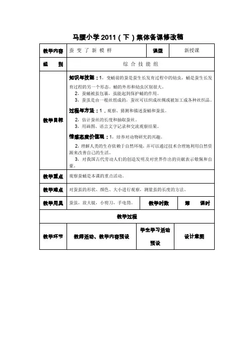 科学 蚕变了新模样