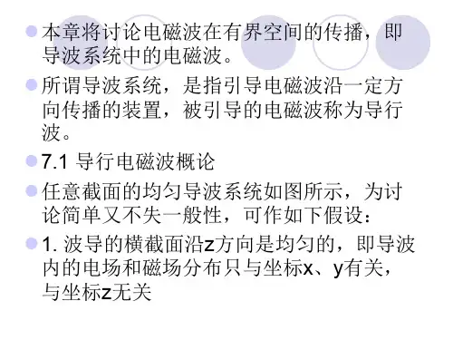 2020年电磁场与电磁波第七章