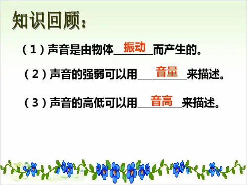 四年级上册科学-探索尺子的音高变化-教科版-PPT课堂课件
