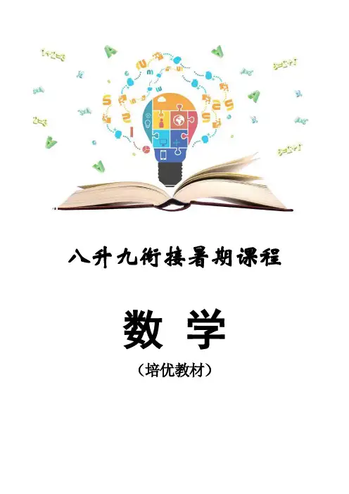 八升九数学衔接课程(培优)