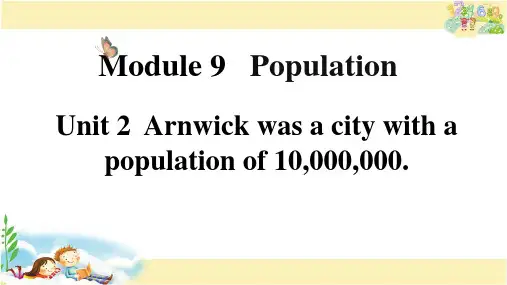 外研版英语八年级上册 Module 9 Unit 2