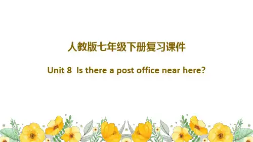 Unit 8人教版英语七年级下册复习课件(共36张PPT)