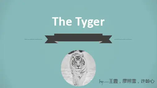 The-TygerPPT课件