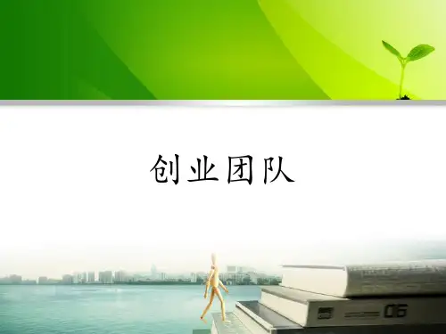 创业团队概述课件.pptx