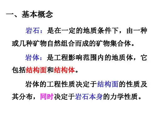 岩石与岩体