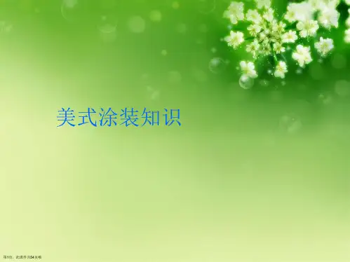 美式涂装知识