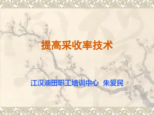 提高采收率技术