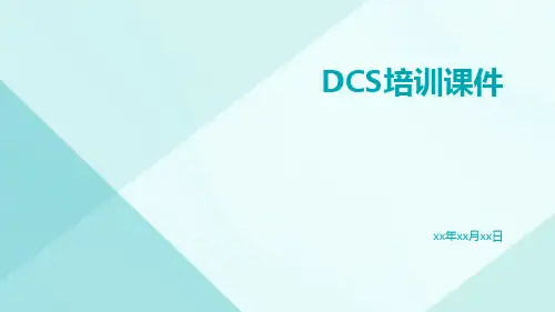 DCS培训课件