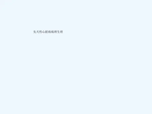 先天性心脏病病理生理