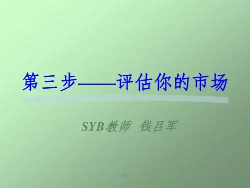 SYB(第三步)
