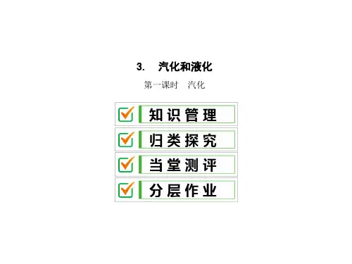 第五章3.汽化和液化 第一课时 汽化—2020秋教科版八年级物理上册课件(共24张PPT)