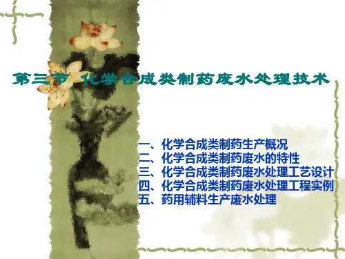 制药工业废水处理(PPT30页)