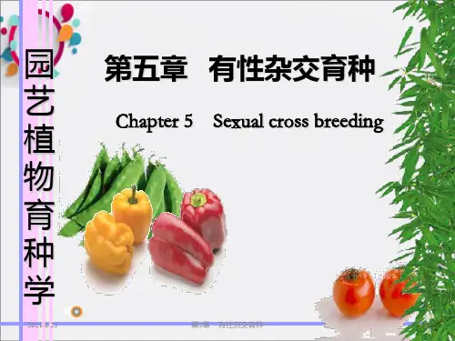 园艺植物育种学-有性杂交育种_OK