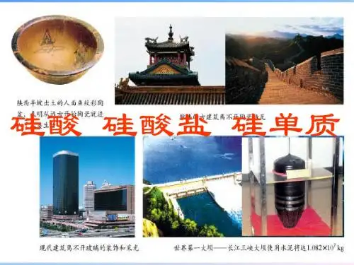 高一化学教案-硅酸、硅酸盐与硅单质 最新