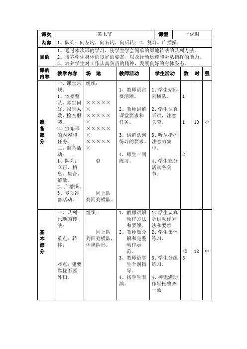 队列：向左转、向右转、向后转