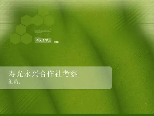农民专业合作社ppt
