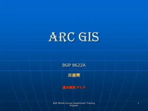 ARC GIS 中文教程