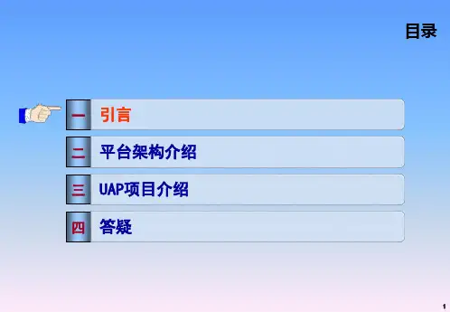 1.应用系统统一开发平台(SG-UAP)V1.1培训_快速开发-UAP平台介绍20130228