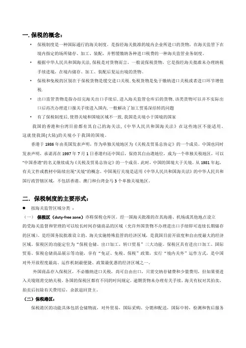 保税PPT