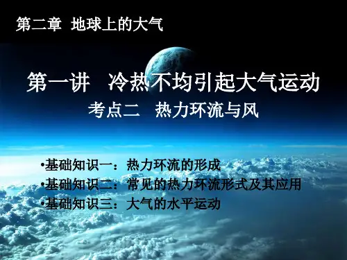 第一讲 冷热不均引起大气运动 ppt课件