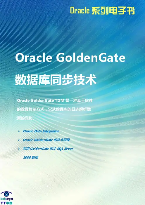 Oracle GoldenGate数据库同步技术