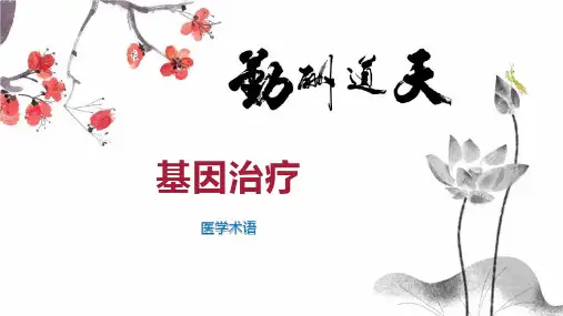基因治疗    