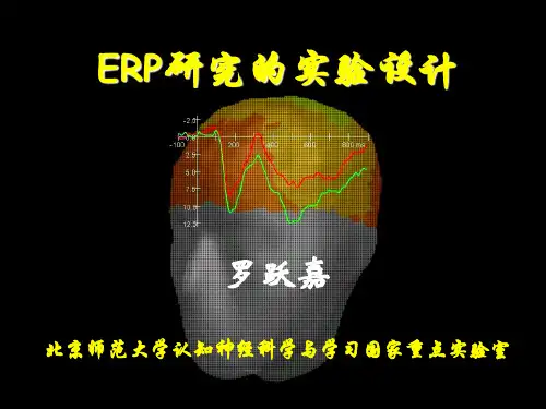 ERP实验设计