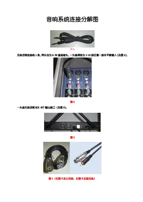 社区音响设备连接分解图(1)