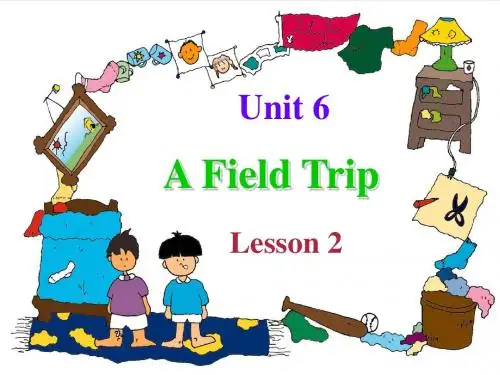 五年级下册英语Unit 6第二课时课件