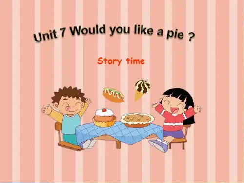 新译林版英语三年级上册第七单元storytime课件
