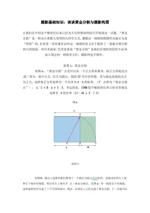 谈谈黄金分割与摄影构图